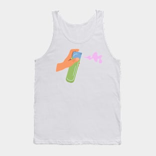 Man holding an air freshener Tank Top